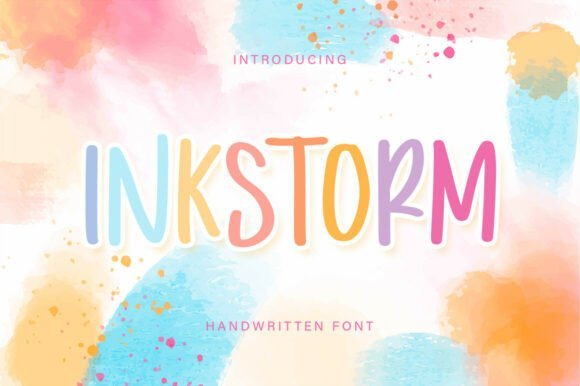 Inkstorm Font - Featured Image