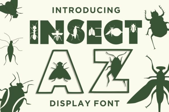 Insect AZ Font - Featured Image