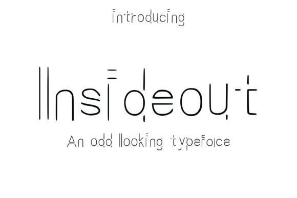 Inside out Font - Featured Image