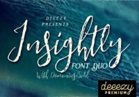 Insightly Font Duo Font - Featured Image