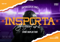 Insporta Signature Font - Featured Image