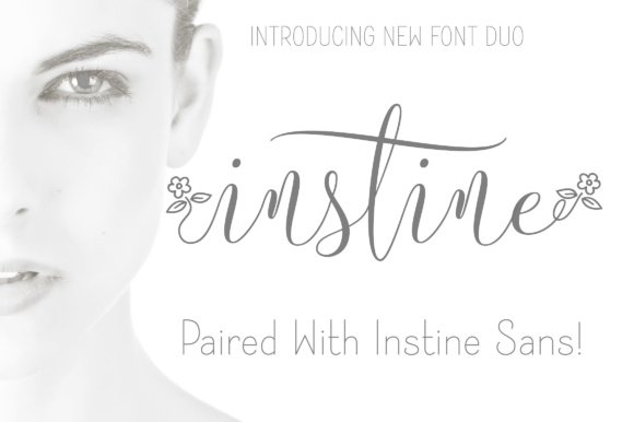 Instine Font - Featured Image