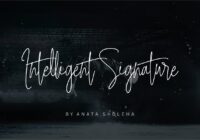 Intelligent Signature Font - Featured Image