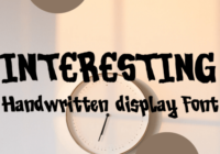 Interesting Font - Featured Image