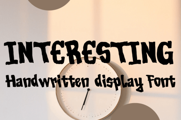 Interesting Font - Featured Image