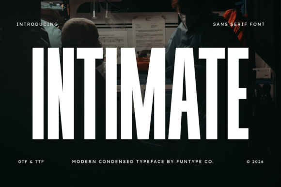 Intimate Font - Featured Image