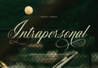 Intrapersonal Font - Featured Image