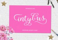 Intybus Script Font - Featured Image