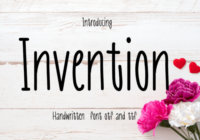 Invention Font - Featured Image