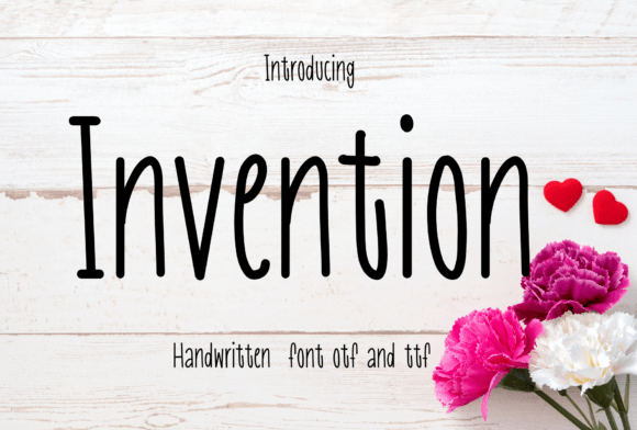 Invention Font - Featured Image