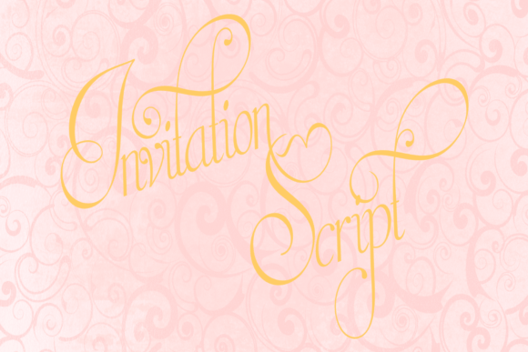 Invitation Script Font - Featured Image
