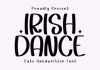 Irish Dance Font - Featured Image