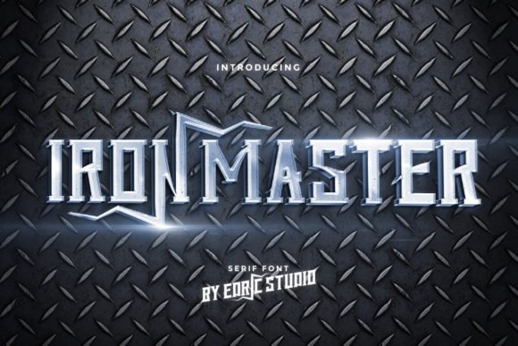 Iron Master Font - Featured Image