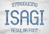 Isagi Font - Featured Image