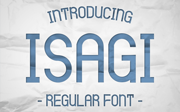 Isagi Font - Featured Image