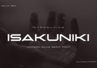 Isakuniki Font - Featured Image