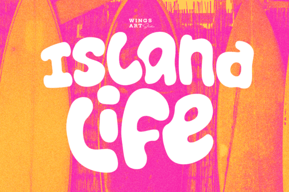 Island Life Font - Featured Image
