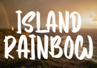 Island Rainbow Font - Featured Image