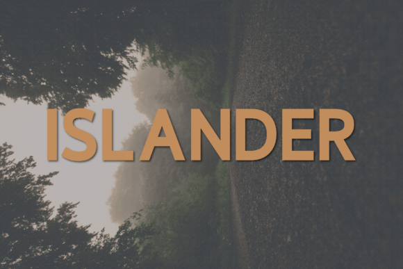 Islander Font - Featured Image