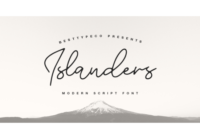 Islanders Font - Featured Image