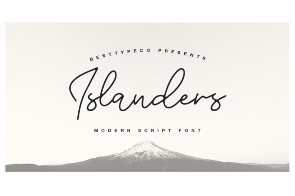 Islanders Font - Featured Image