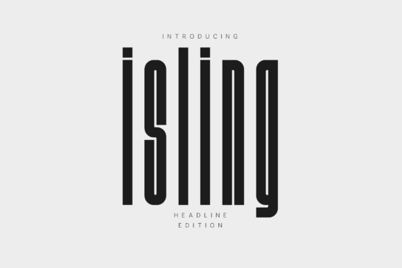 Isling Font - Featured Image