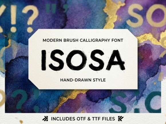 Isosa Font - Featured Image