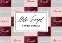 Italic Bundle Font - Featured Image