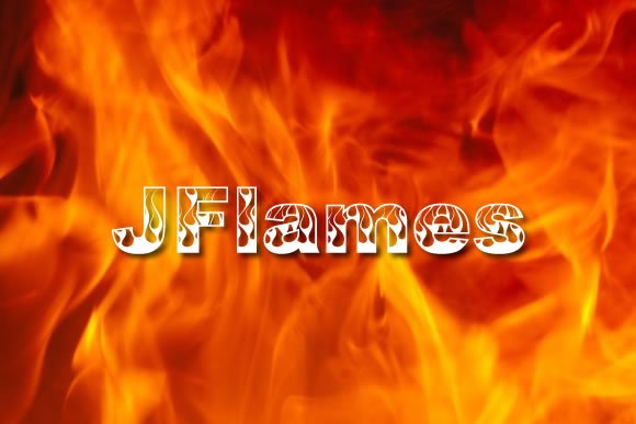 J Flames Font - Featured Image