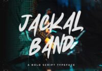 Jackal Band Font - Featured Image