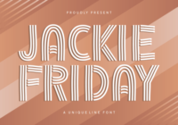 Jackie Friday Font - Featured Image