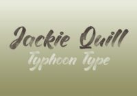 Jackie Quill Font - Featured Image