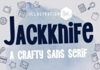 Jackknife Font - Featured Image
