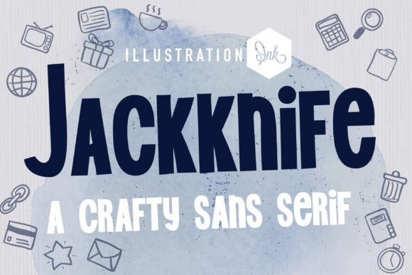 Jackknife Font - Featured Image