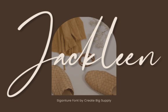 Jackleen Signature Font - Featured Image