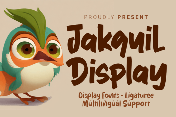 Jackquil Display Font - Featured Image