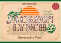 Jacksonlynch Font - Featured Image