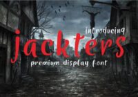 Jackters Font - Featured Image
