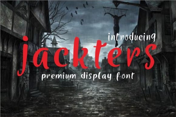Jackters Font - Featured Image
