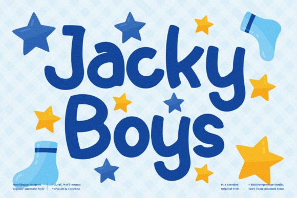 Jacky Boys Font - Featured Image