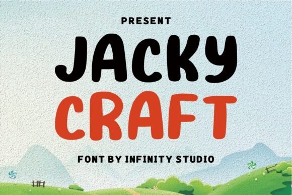 Jacky Craft Font - Featured Image