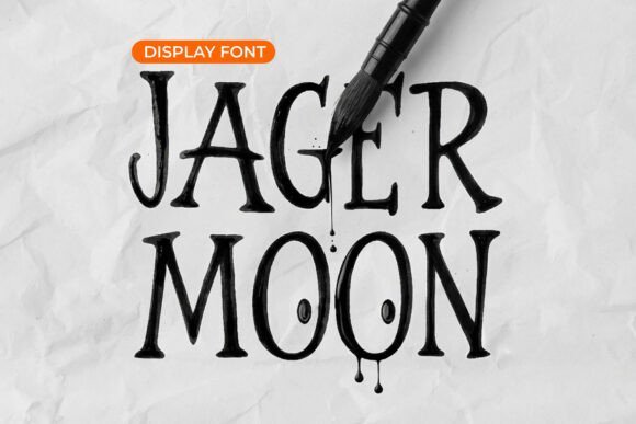 Jager Moon Font - Featured Image