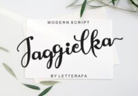 Jaggielka Font - Featured Image