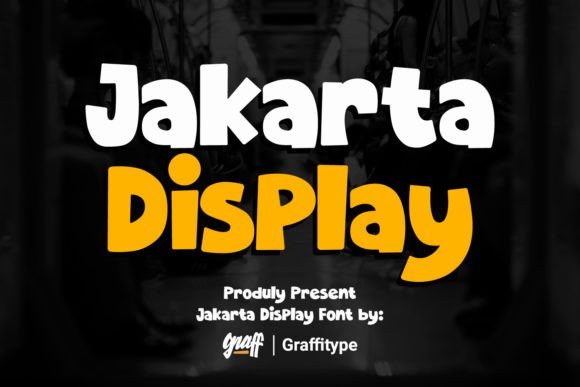 Jakarta Display Font - Featured Image