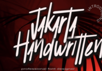 Jakarta Handwritten Font - Featured Image