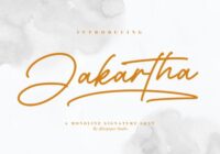Jakartha Font - Featured Image
