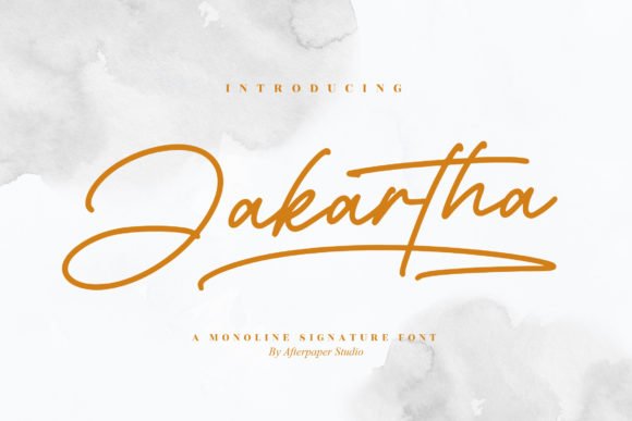 Jakartha Font - Featured Image
