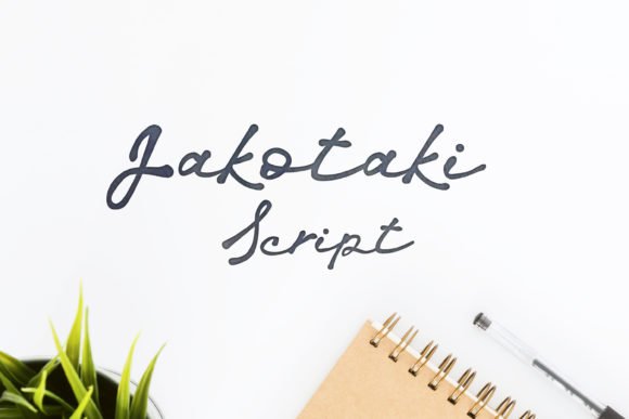 Jakotaki Font - Featured Image