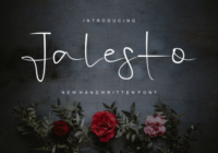 Jalesto Font - Featured Image