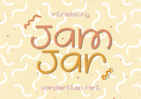 Jam Jar Font - Featured Image